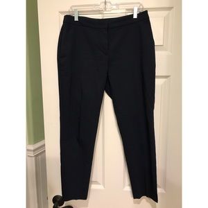 H&M Navy Dress Cropped Pants